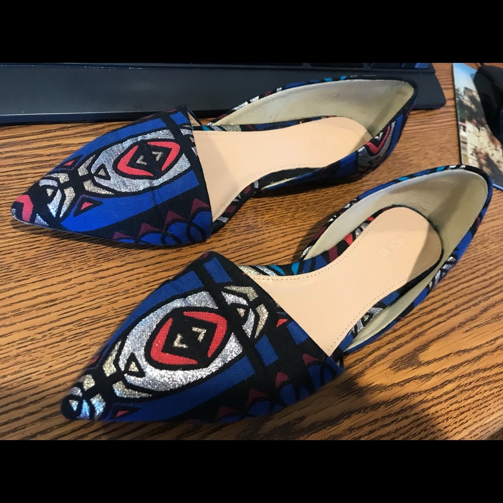 Size 6 J. Crew flats